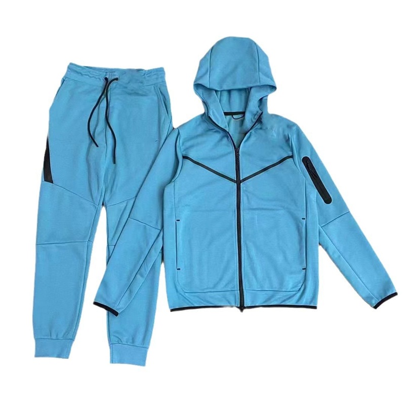 Tech Fleece Technology Fabric Sports Mens Sportswear 2 PCS Jacket with Long Pants Jogging Suit Tracksuit – Designer Tracksuit and Long Sleeve Hooded Sweatshirts price