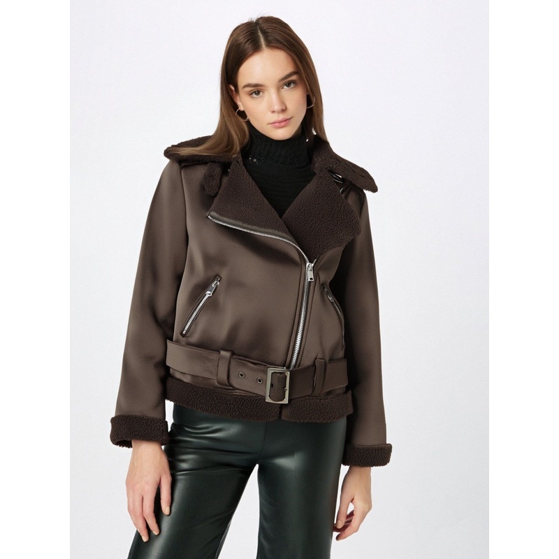 Whole Sale Womens Faux Fur Bonded with Suede Outwear Winter Jacket – Suede Jacket and Outwear price