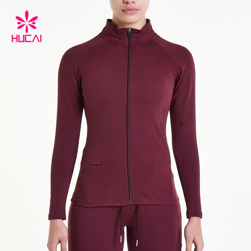 Wholesale Running Clothing Slim Fit Women Fleece Jacket – Fleece Jacket and Women Fleece Jacket price