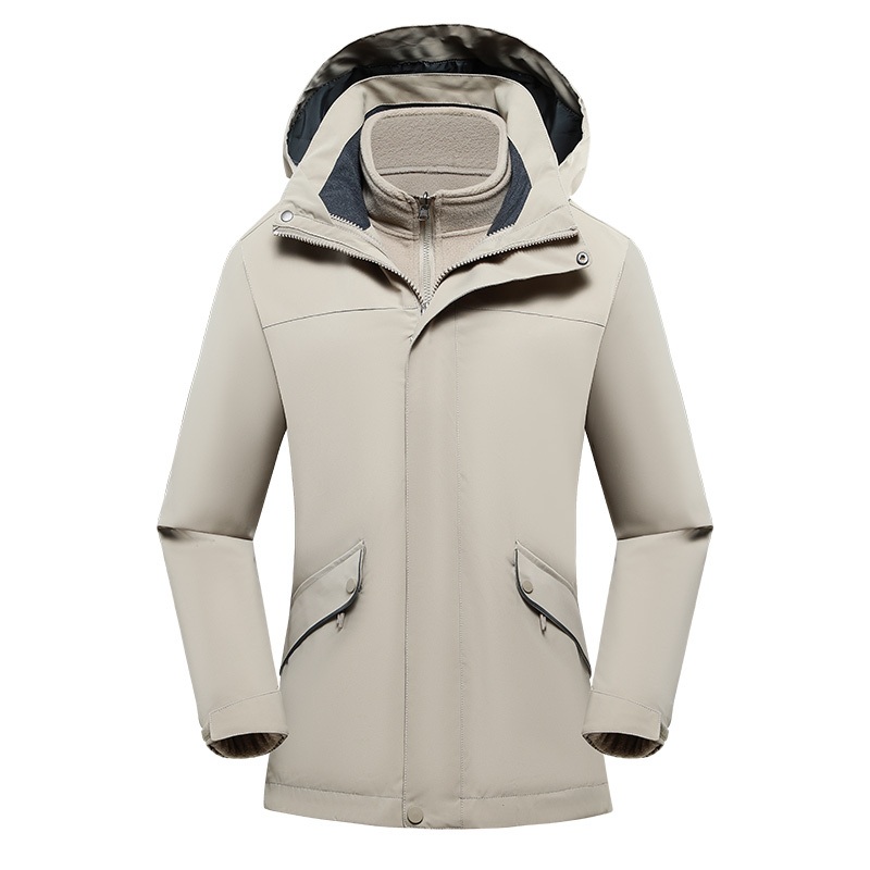 Winter Outdoor Wear Waterproof 2 Layer Raincoats Mountain Ski 3 in 1 Technical Jacket – Jackets and Jacket price
