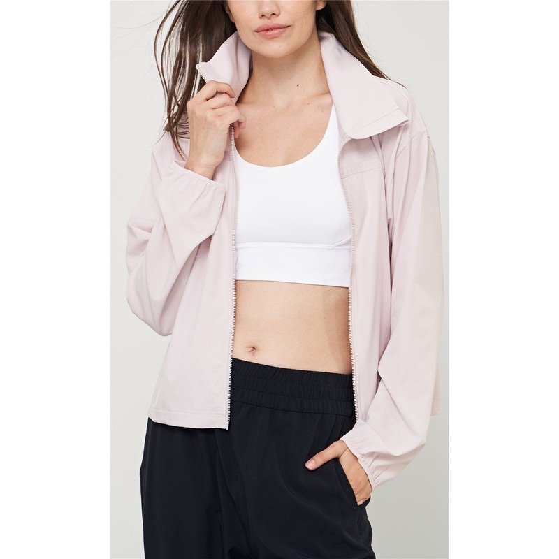 Custom Logo Loose Casual Outdoor Sports Gym Fitness Wear Jacket for Women – Lightweight Bomber Jacket and Waterproof Lightweight Jacket price