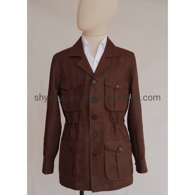 Custom Men Suit Safari Jacket – Safari Jacket and New Men Suit Safari Jacket price