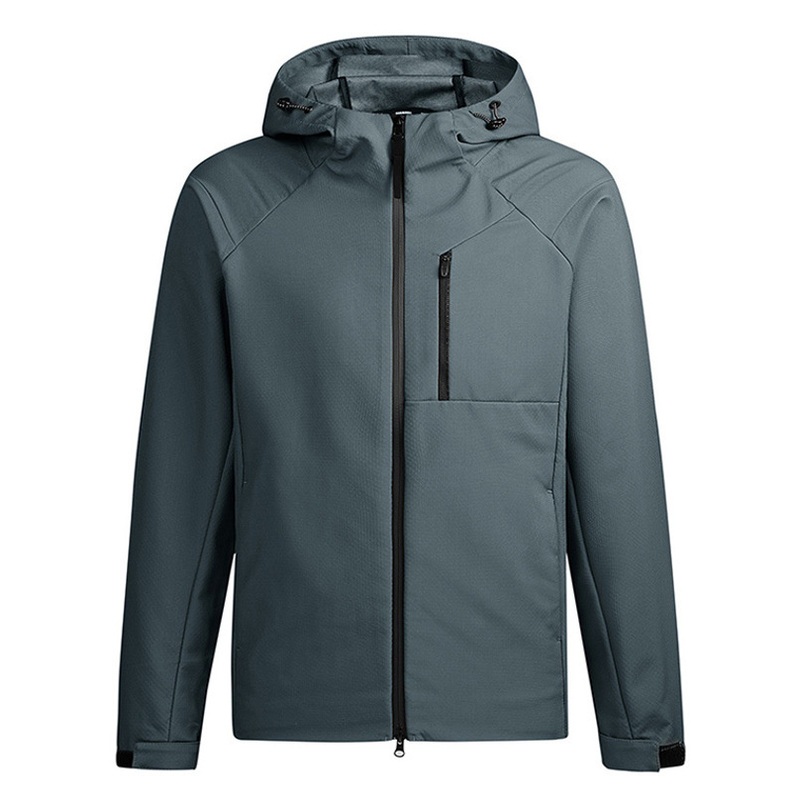 Custom Mens Blank Soft Shell Jackets Windbreaker Quick Dry Golf Hoodies Running Wind Breaker Jacket Outdoor Men Softshell Jacket – Custom Softshell Jacket and Custom Workwear price