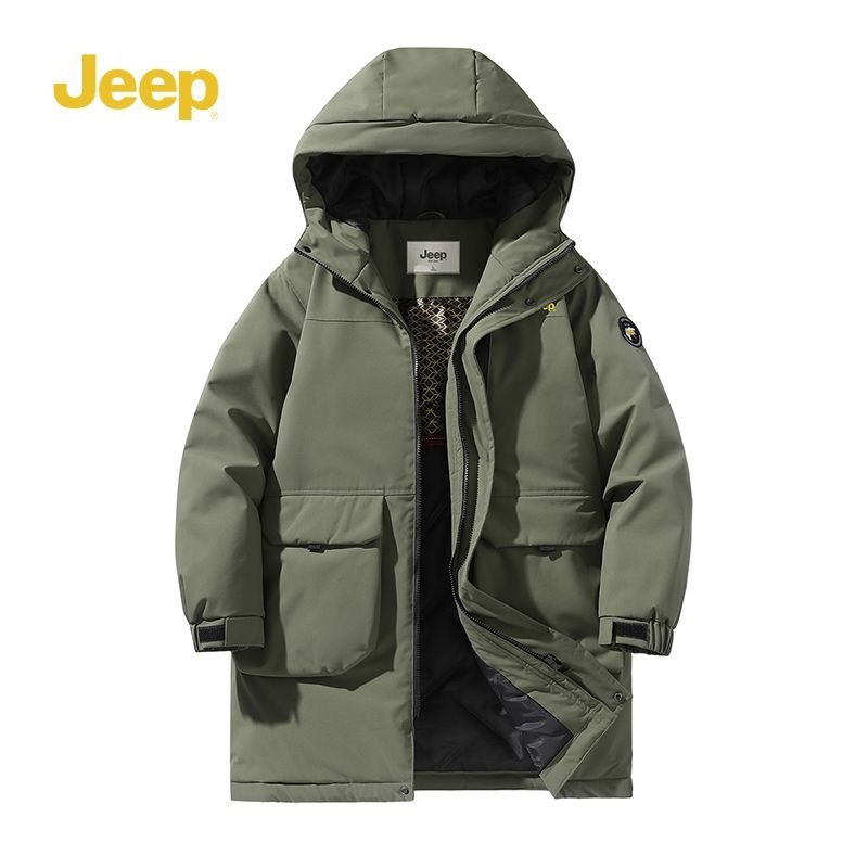 Fashion Casual Style Wind-Resistant Comfortable Zipper Men Long Hooded Outdoor Jacket – Men Long Outdoor Jacket and Outwear With Hood price