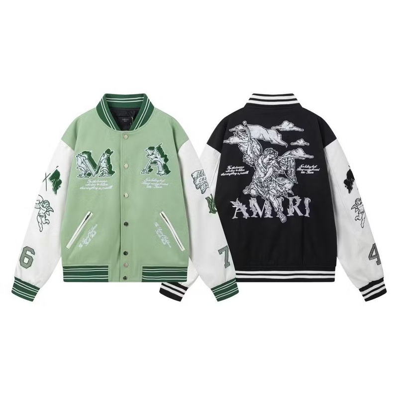 High Quality Wholesale Designers Famous Brand Luxury Unisex Jacket Baseball Uniforms Cartoon Embroidered Loose Jacket Men Df90 – Jacket and Designer Jacket price