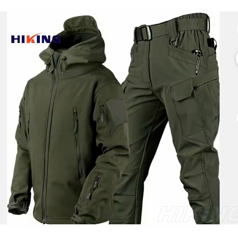 Hiking Wholesale Camouflage Softshell Fleece liner Jacket Outdoor Water Repellent/Windproof Hunting Tactical Combat Coat/Jacket for Men – Tactical Combat Jacket for Men and Outdoor Water Repellent/Windproof Hunting price