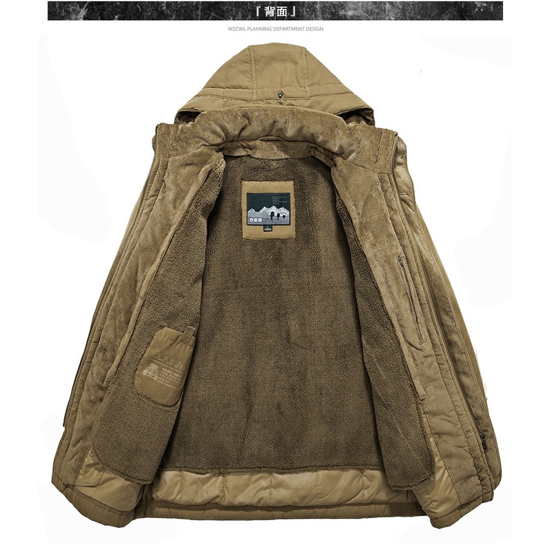 Men Winter Casual Thick Outdoor Padded Duck Down Jacket with Hood – Outdoor Jacket and Mens Jacket price