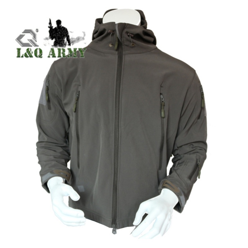 Waterproof Tactical Soft Jacket Men Black – Jacket and Tactical Clothes price