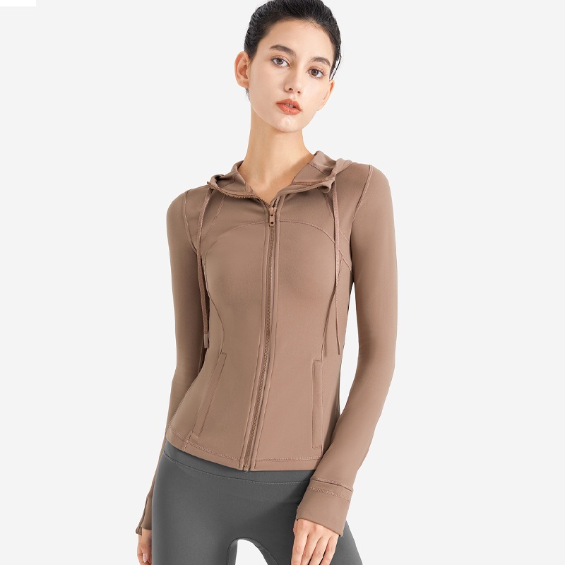 Wholesale Athletic Fashion Fitness Women Yoga Set Gym with Jackets Bbl Clothing Activewear Clothes – Yoga Jacket and Jacket Yoga price
