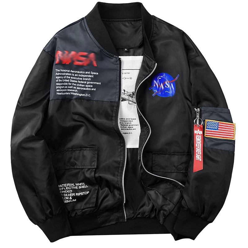 Wholesale Winter Spring Mens Fashion Printing Bomber Jacket Coat Clothes Custom Embroidery Logo Baseball Varsity Jacket for Men (MA-1) – Varsity Jacket and Jacket price