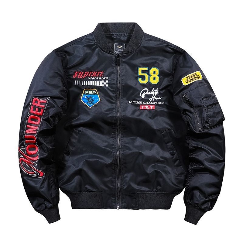 Custom Dark Style for Men Hip Hop Flight Varsity Techwear Bomber Jacket – Bomber Jacket and Flight Jacket Bomber price