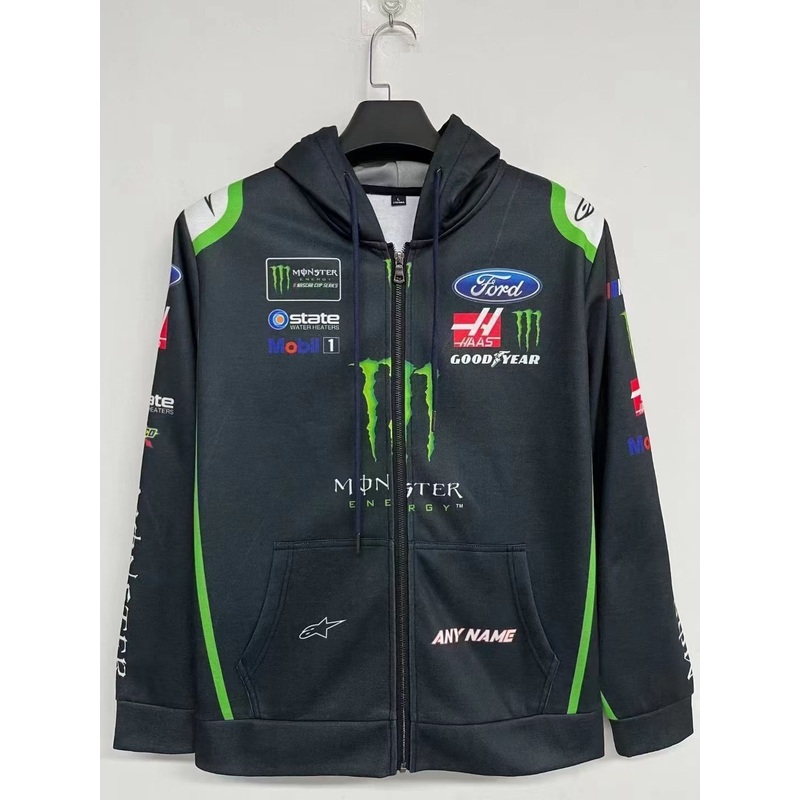 Custom Sublimation Printing Zipper Hooded Jacket for Sports Events, F1 Staff Jacket, Racing Zip up Hoodie – Sublimated Hoodie and Sublimated Jacket price
