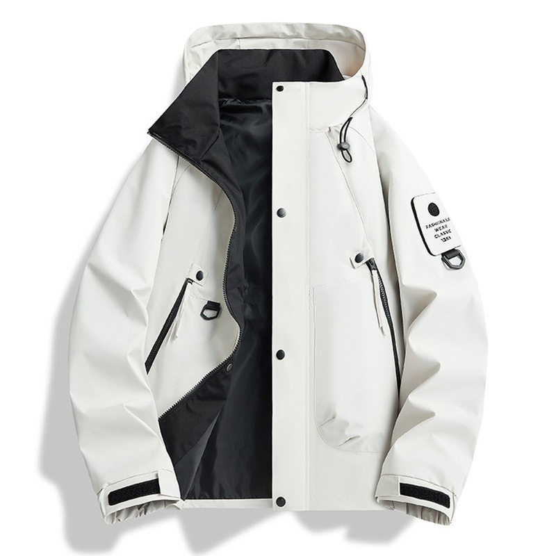 Lightweight Waterproof Jacket Breathable Hiking Windbreaker Plus Size Outerwear – Men Waterproof Jacket and Outdoor Windbreaker price