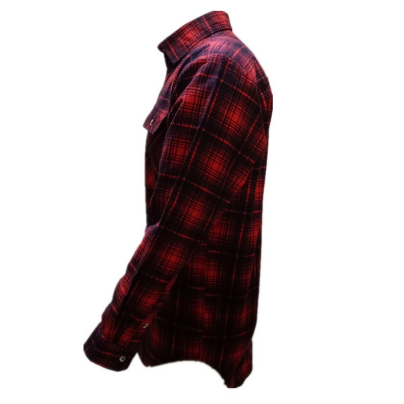 Men Business Plaid Shirt Long Sleeve Shirt Brand Formal Cotton Printing Men Dress Shirt – White Chef Coat Uniforms and Soft Chef Garment Coat price