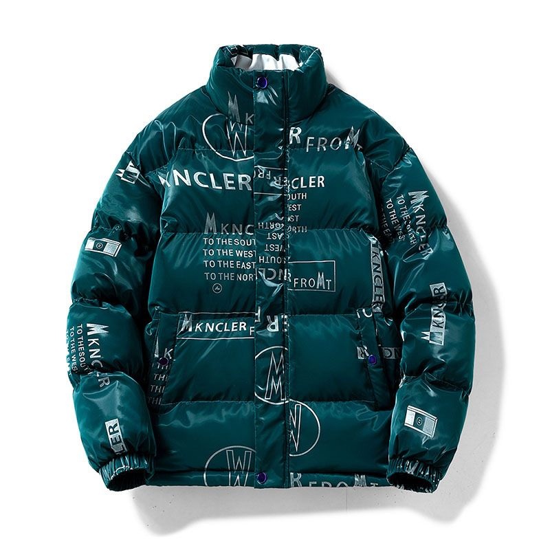 Men Long Sleeve Short Design Shiny Padding Effect Winter Coat Puffer Jacket – Plus Size Mens Jackets and Varisty Jacket price