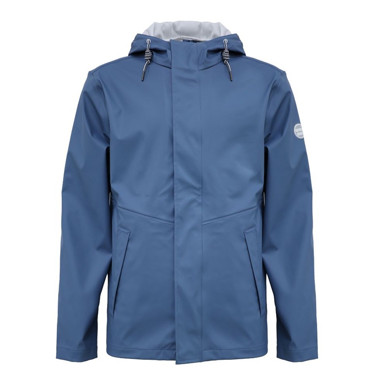 Men Waterproof Jacket Hooded Raincoat PU Material Welded Seams Adjustable for Rainy – Men Waterproof Jacket and Hooded Raincoat price