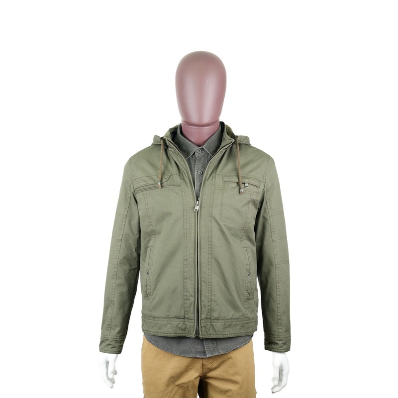 Mens Quality Garment Dyed Hooded Jacket Vintage Washing Coat – Summer Jacket and Washing Jacket price