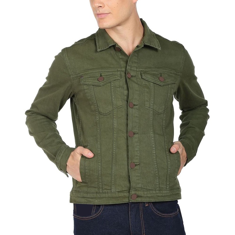 Trendy Casual Mens Denim Jacket for Everyday Fashion – Mens Denim Jacket Sale and Casual Mens Jeans Jacket price