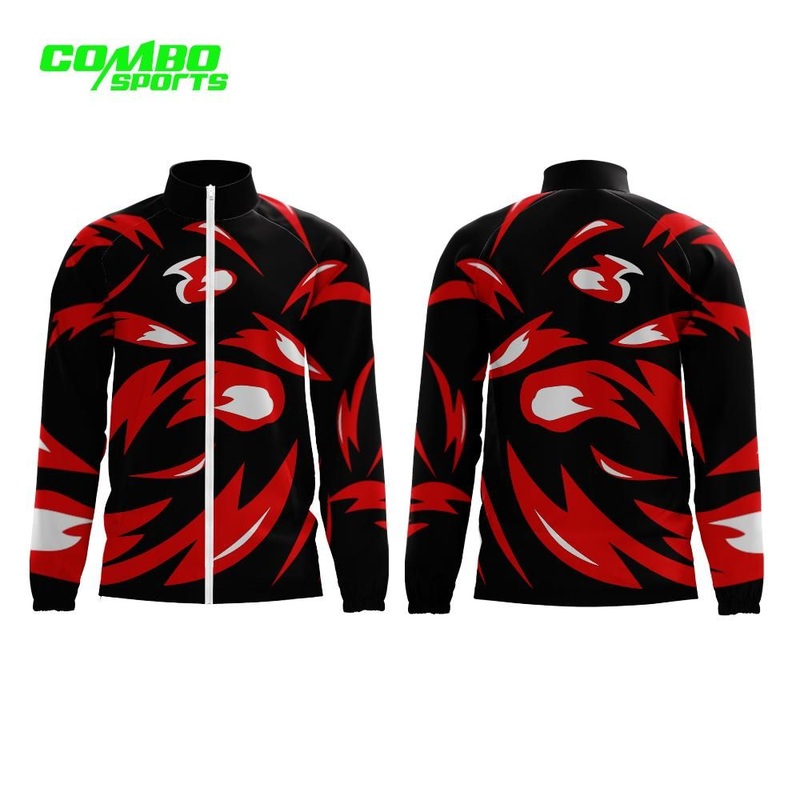 Combo Sublimation Printing 100% Polyester Track Suit Training Stand Collar Mens Jacket – Jacket and Training Jacket price