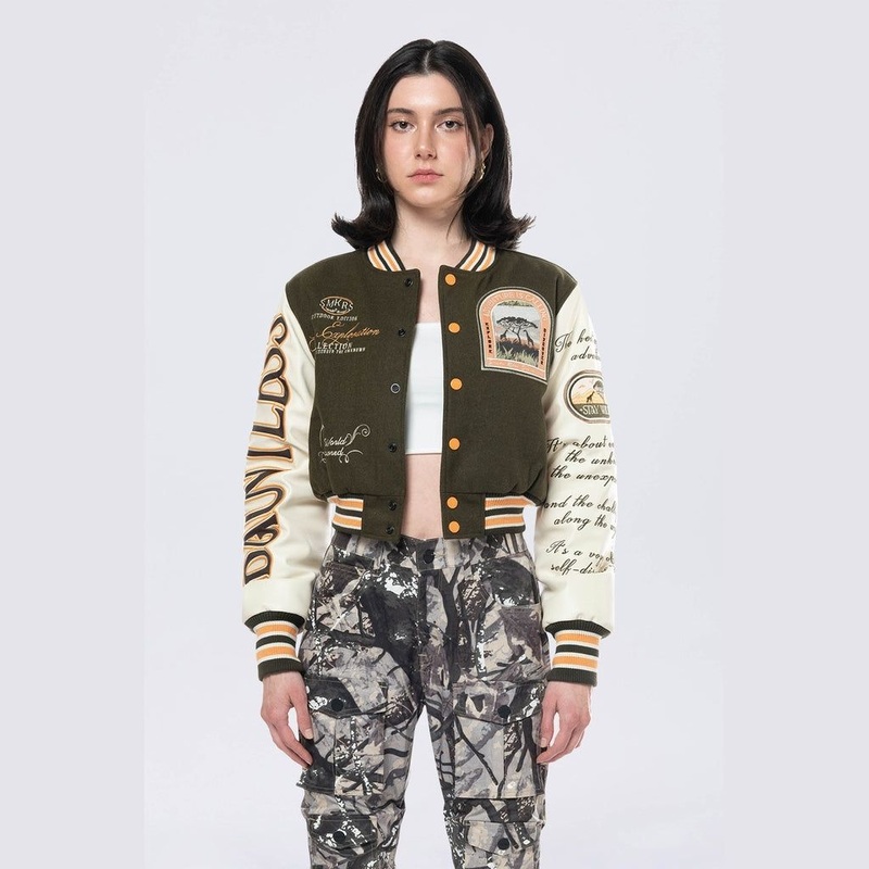 Custom Design High Quality Leather Sleeves Vintage Unisex Letterman Varsity Jacket – Fashion Varsity Jacket and Varsity Jacket price