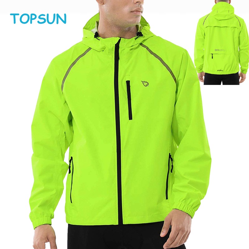 Men Cycling Running Jacket Waterproof Windbreaker Reflective Lightweight Windproof Bike Sport Outdoor Jacket – Winter Jacket and Sport Jacket price