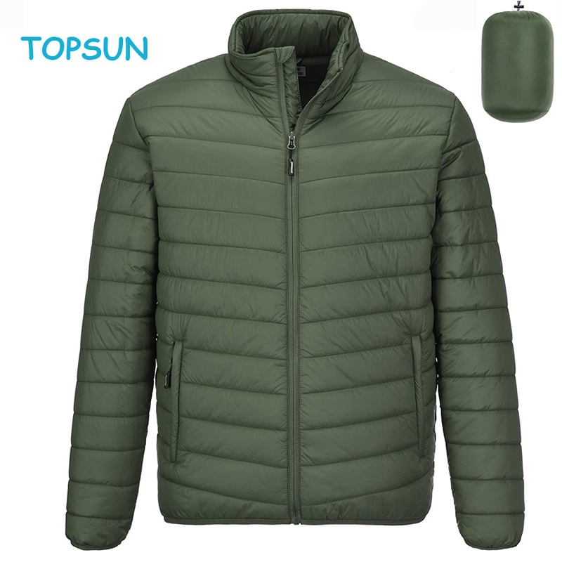 Men Lightweight Nylon Waterproof/Windproof/Outdoor Breathable Packable Puffer / Down Jacket 90% Down 10% Feather BSCI – Winter Jacket and Sport Jacket price