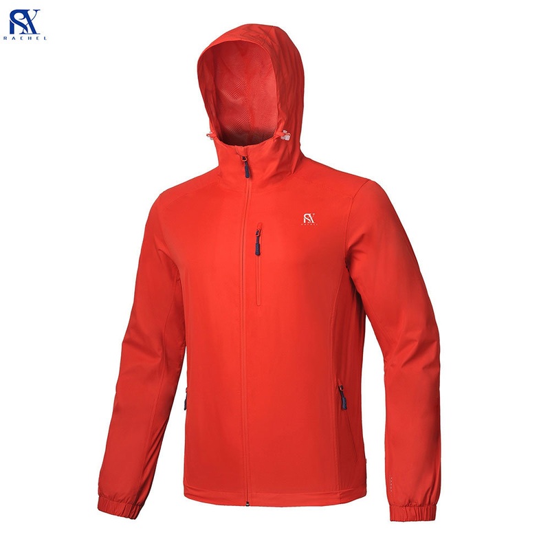 Men Waterproof Windproof Breathable Jacket with Hoody Windbreaker Lightweight Clothes Rain Jacket with Mesh Lining – Men Jacket and Breathable Jacket price