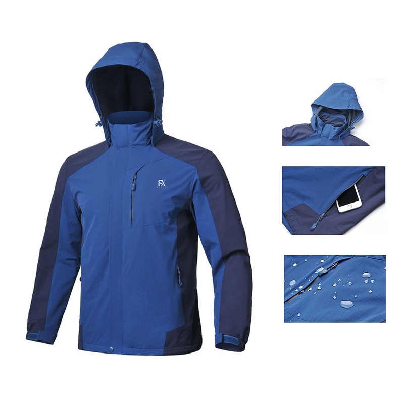Men Windproof Breathable Claiming Outwear Waterproof Sport Outdoor Jacket with High Soft Stretched Fabric – Outdoor Jacket and Men Jackets price