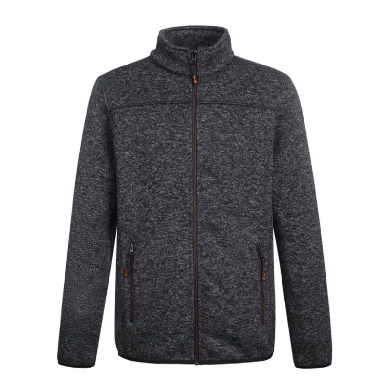 OEM ODM Embroidery Solid Color Soft 100 Polyester Camping Running Hiking Outdoor Knitted Jacket – Jacket and Fleece Jacket price