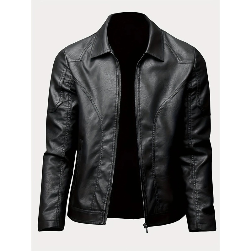 Wholesale Mens PU Leather Motorcycle Jacket Outwear – Motorcycle and Leather Jacket price
