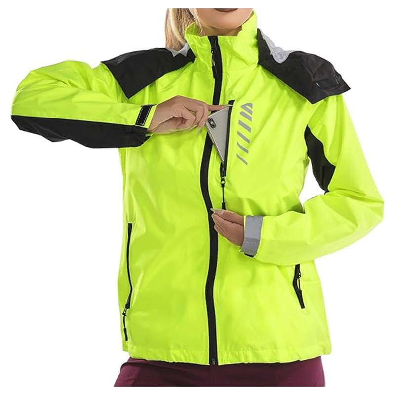 Women Cycling Windbreaker Lightweight Running Bike Jackets Hooded Waterproof Hiking Coats – Lightweight Running Jackets and Hooded Waterproof Jackets price