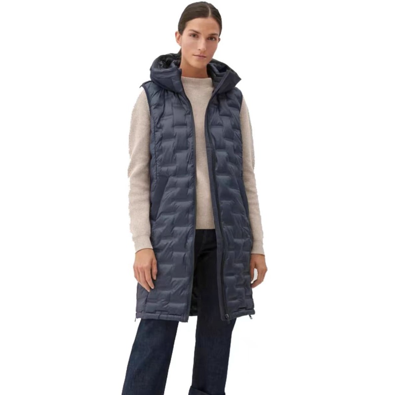 Womens Long Padding Jacket Soft Thick Coat Sport Wear Vest – Fashion Jacket and Parka price