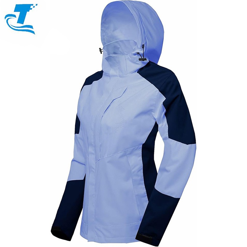 Womens Rain Jackets Waterproof with Hood Lightweight for Women Ladies Outdoor Windbreaker – Customized Logo Jacket and Hooded Lightweight Jacket price