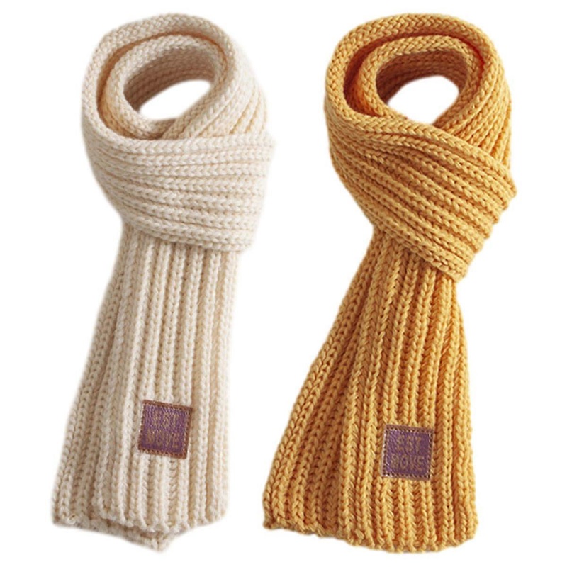 2 Pieces Kids Winter Warm Knit Scarves Warm Scarf Neck Warmer for Toddlers Boys Girls | Fruugo SG