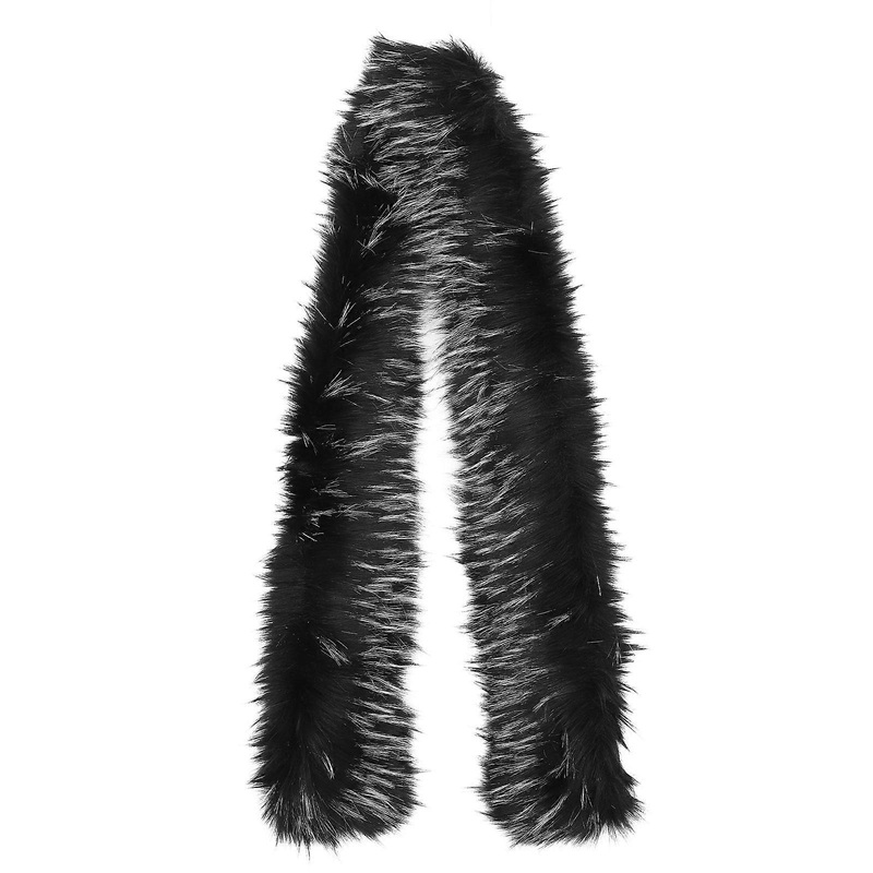 Formal Shawl Faux Shawl Winter Heat Resistant Smoke Resistant Black 1Pcs | Fruugo SG