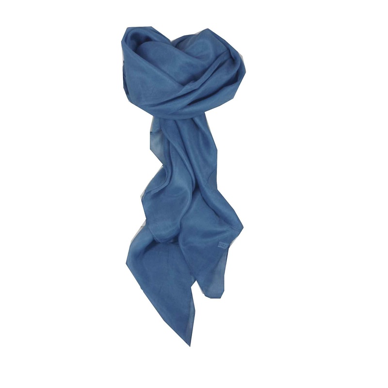 Mulberry Silk Hand Dyed Square Scarf Nigella from Pashmina & Silk | Fruugo SG