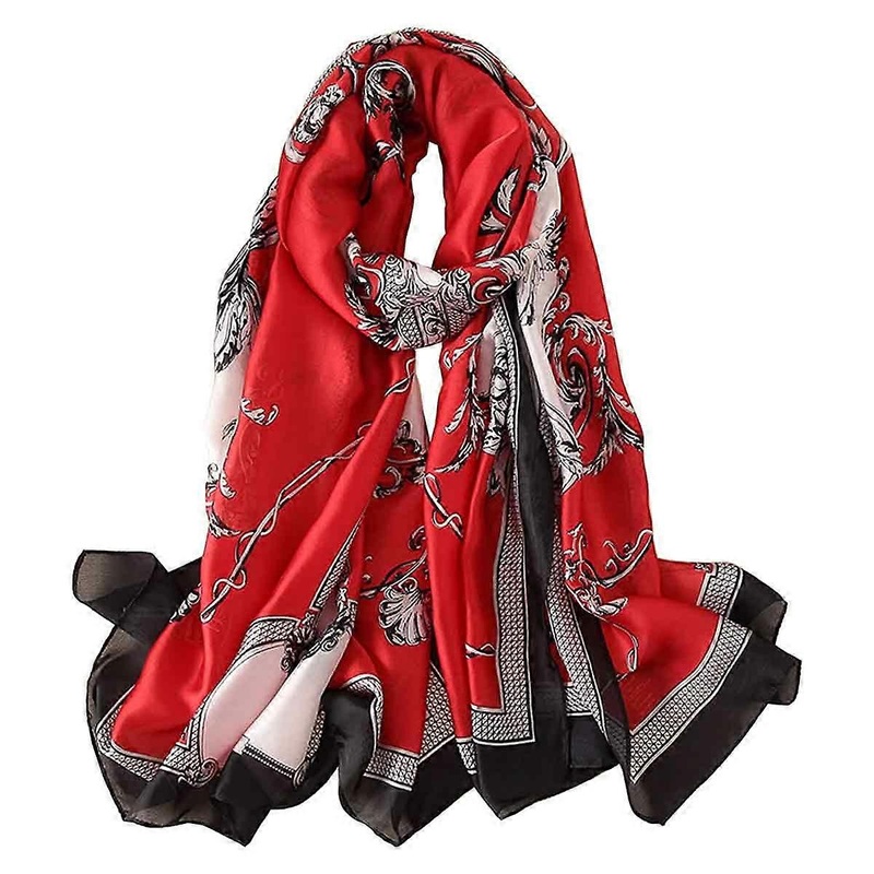 Silk Scarf Mulberry Silk Fashion Scarves Long Lightweight Shawl Wrap | Fruugo SG