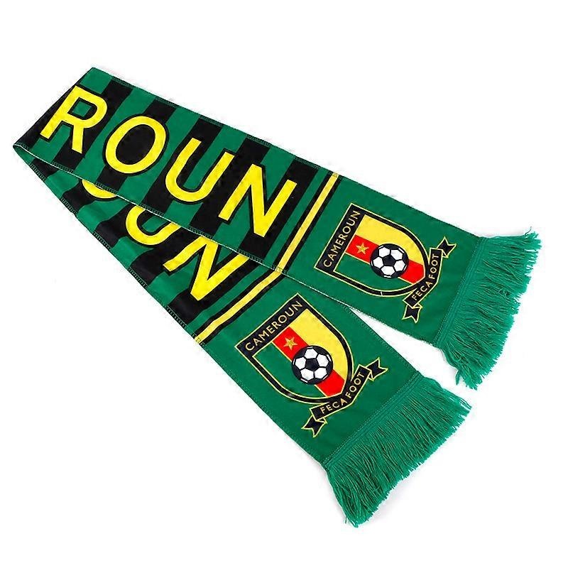 2022 World Cup Football Fan Supplies Qatar World Cup Scarf National Flag Bar Club Cameroon | Fruugo SG