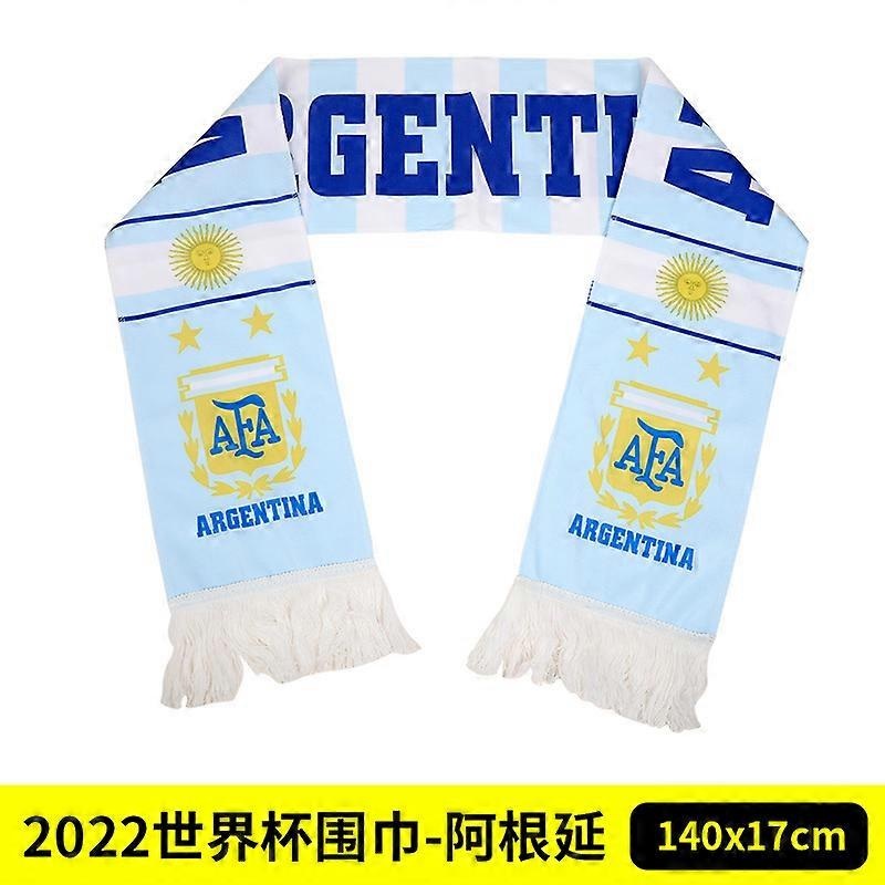 3Pcs National Team Fans Party Items Cheer For The World Cup Scarf Argentina | Fruugo SG