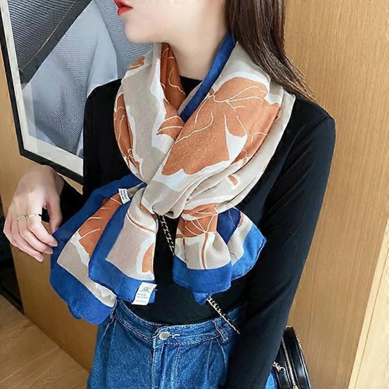 Brand Autumn winter women beach quality shawl cotton scarf lady fashion scarves bandana pashmina wrap hijab muffler | Fruugo SG
