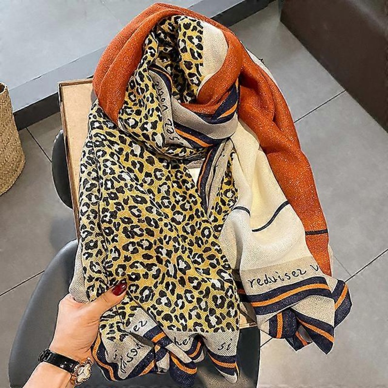 Design Letter Cotton Scarf Pashmina Shawls Hijab Wraps Women Spring Warm Thin Scarves Foulard Female Bufanda Headband Stoles | Fruugo SG