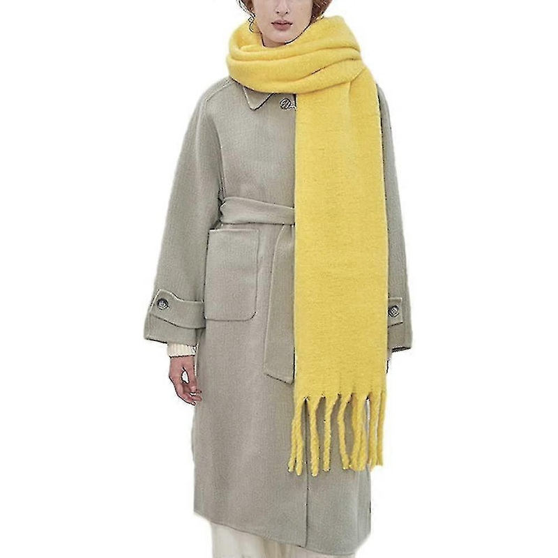 Large Chunky Scarf Colorful Cashmere Feel Oversized Scarves Blanket Soft Big Wool Shawl Thick Winter Warm Women | Fruugo SG