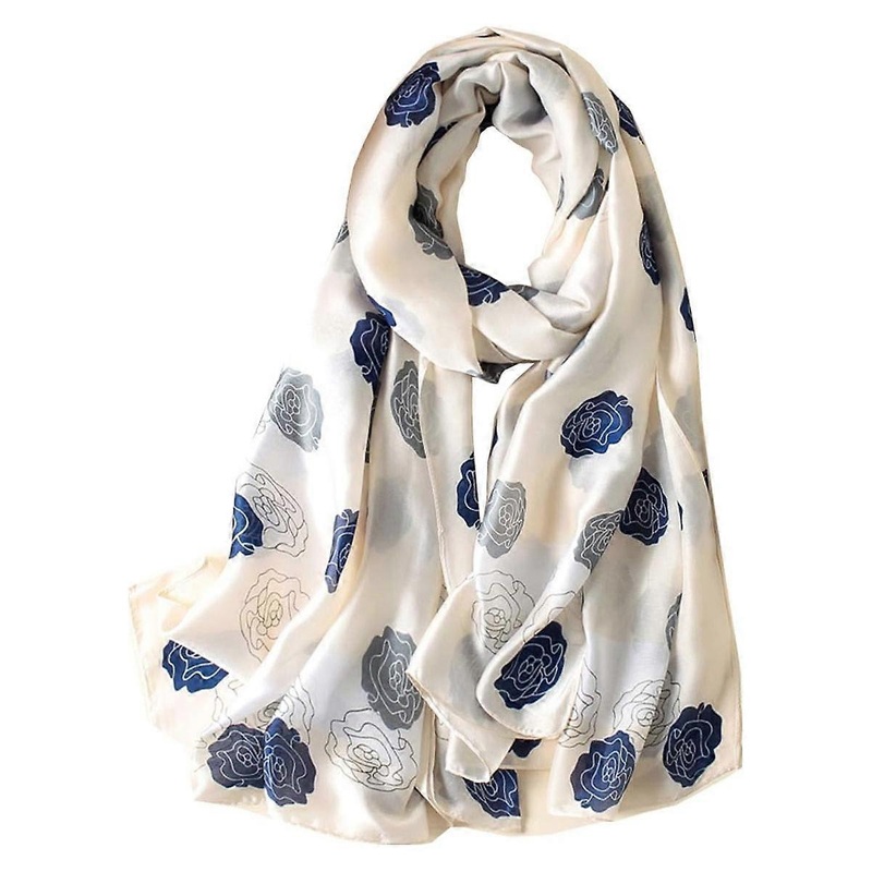 Mulberry Silk Fashion Scarf, Lightweight Shawl Wrap | Fruugo SG