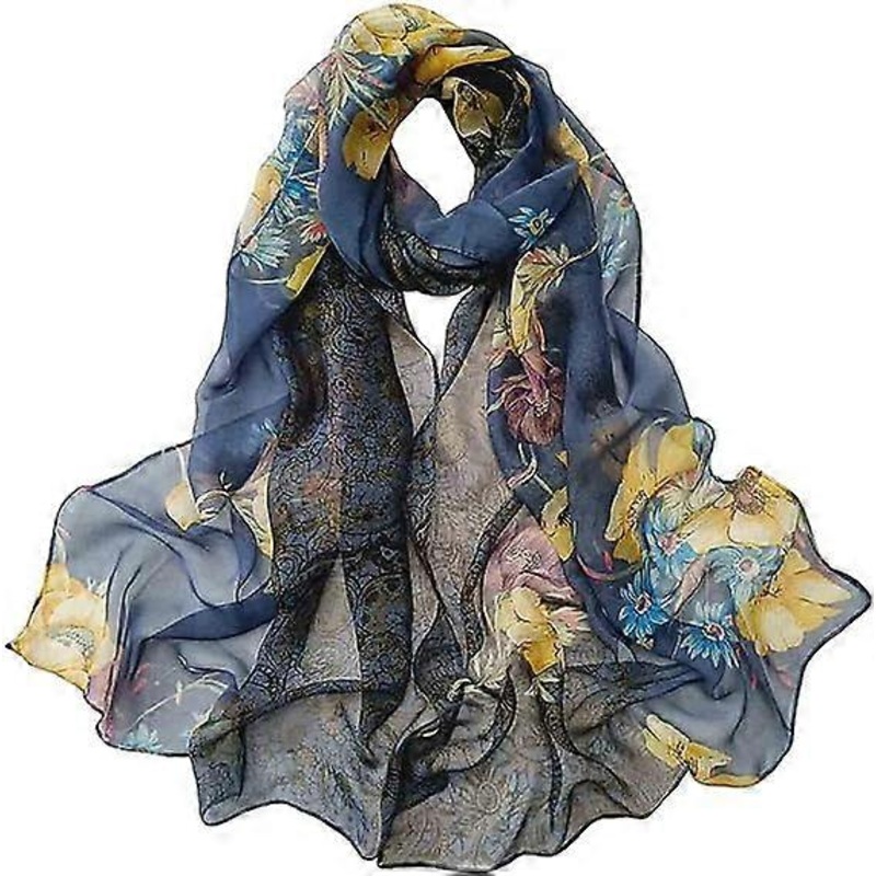 Scarfs for Women Lightweight Print Floral Pattern Scarf Fashion Scarves Sunscreen Wraps Shawls | Fruugo SG