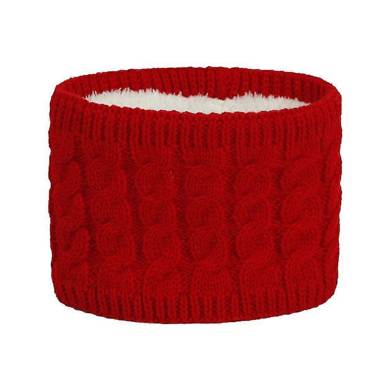 Kids Girls/boys Winter Knitted Scarf Fleece Neck Warmer | Fruugo SG