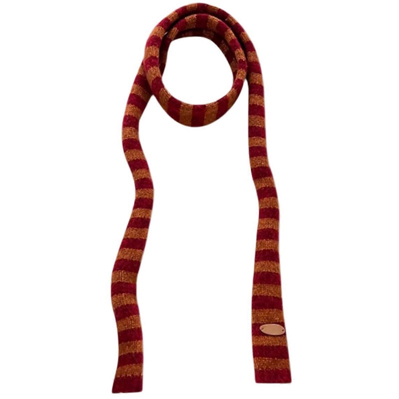Knit Choker Scarf for Women Handbag Scarfs Neck Scarves Girls Gifts Belt Necktie Neck Scarf Handbag Decoration  Red | Fruugo SG