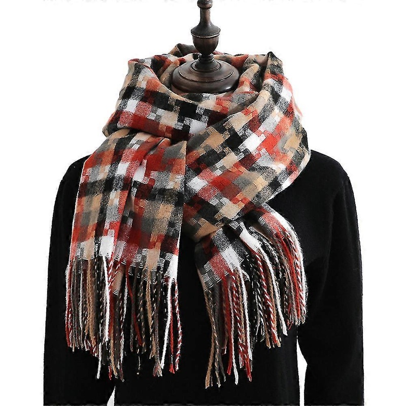 Ladies Autumn Winter Classic Flow Sugezi Warm Checkered | Fruugo SG