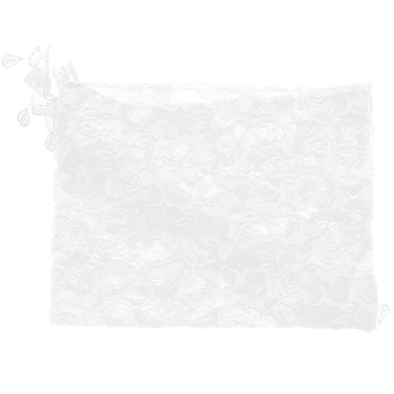 Ladies Scarf Lace Shawl Decorative Lace Scarf Fringe Lace Scarf for Women Girl Party Banquet White 150x50cm Masquerade 1Pcs | Fruugo SG