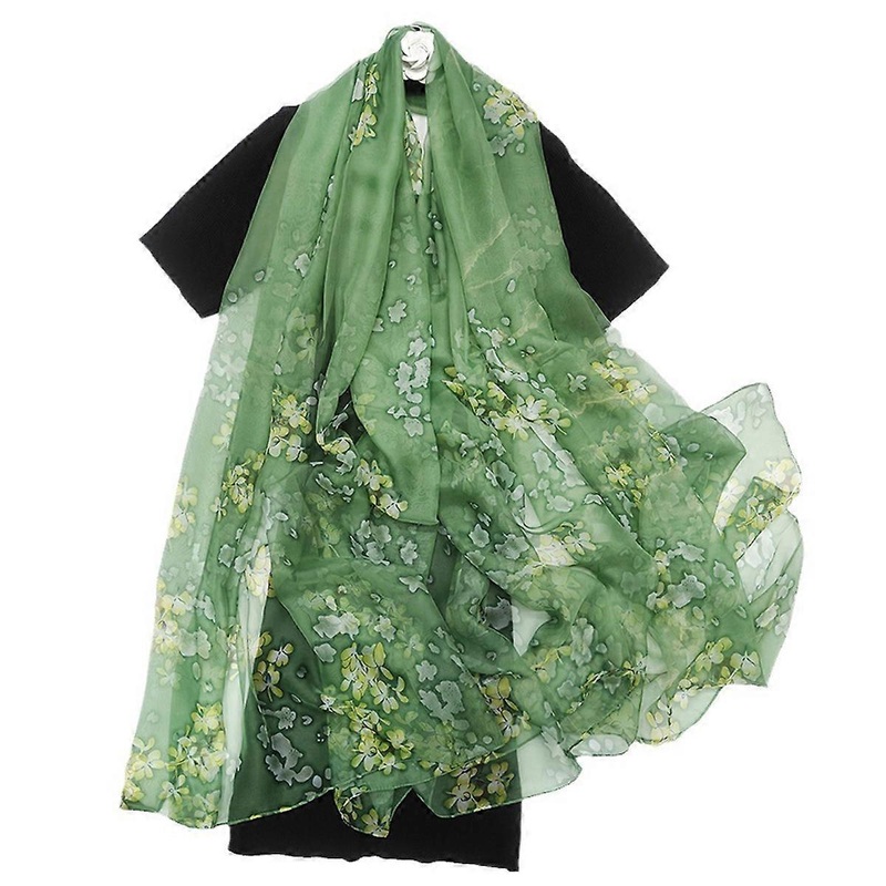 Scarves for Women, Lightweight Print Floral Yarn Pattern Shawl Fashion Scarf | Fruugo SG
