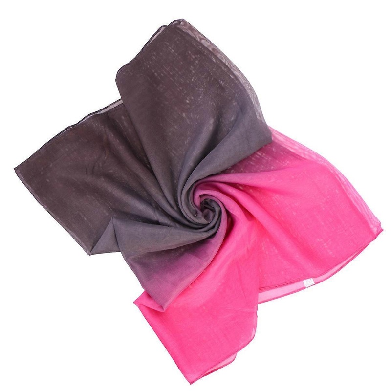 Shawl For Women Elegant Design Scarf Pink And Grey Chiffon Versatile Wear 1Pack | Fruugo SG